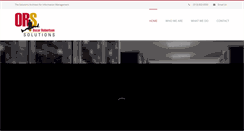 Desktop Screenshot of orsolutions.com