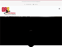 Tablet Screenshot of orsolutions.com